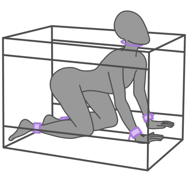 Secret kink club la niche cabina morado