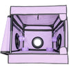 Secret kink club la niche cabina morado