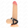 Kink anillo pene cuero con cierre a presión 39 x 1 cm