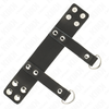 Kink anillo pene con anillos forma "d" 18.5 x 3.3 cm
