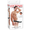 Fetish arnés hueco 19 cm negro