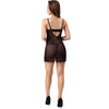Livco tiana lc 20208 camisa con tanga negro s m