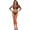 Livco nikrita LC 90674 sujetador con bragas negro