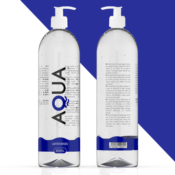 Aqua lubricante base de agua 1000 ml