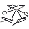 Subblime 953690 esposas con cinturón bondage negro talla única