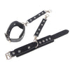 Subblime 953690 esposas con cinturón bondage negro talla única