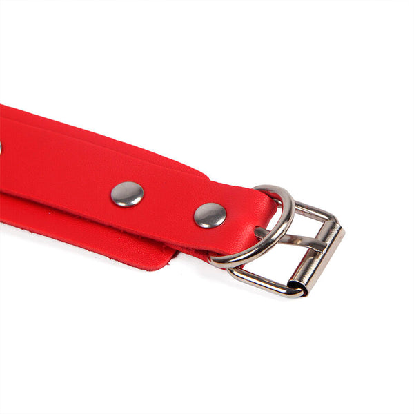 Subblime 953706 esposas con cinturón bondage rojo talla única