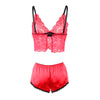 Subblime 953898 set 3 piezas encaje y saten rojo s m