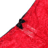 Subblime 953904 set 3 piezas encaje y saten rojo l xl