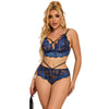 Subblime 954062 sujetador con bragas encaje azul S/M