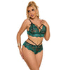 Subblime 954086 sujetador con bragas encaje verde S/M