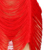 Subblime 954246 vestido de flecos con tanga rojo s m