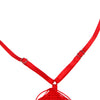 Subblime 954246 vestido de flecos con tanga rojo s m