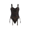 Subblime 954260 body con cadenas con ligueros negro s m