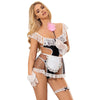 Subblime 954307 disfraz de criada sexy negro blanco s m