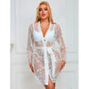 Subblime 954376 camisón de manga larga con diseño floral blanco l xl