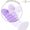 Brenda vibrador talla m diseño en espiral 10 vibraciones morado control remoto 2