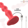 Cody vibrador con ventosa rojo control remoto 2