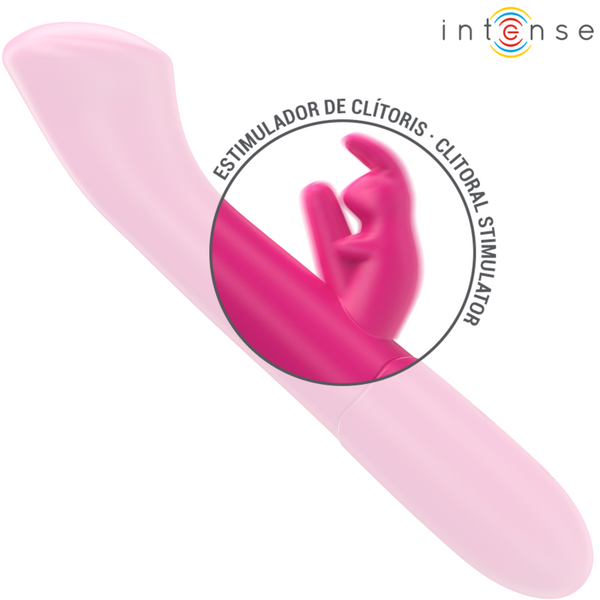 Julieta vibrador rabbit 18 6 cm 10 vibraciones rosa