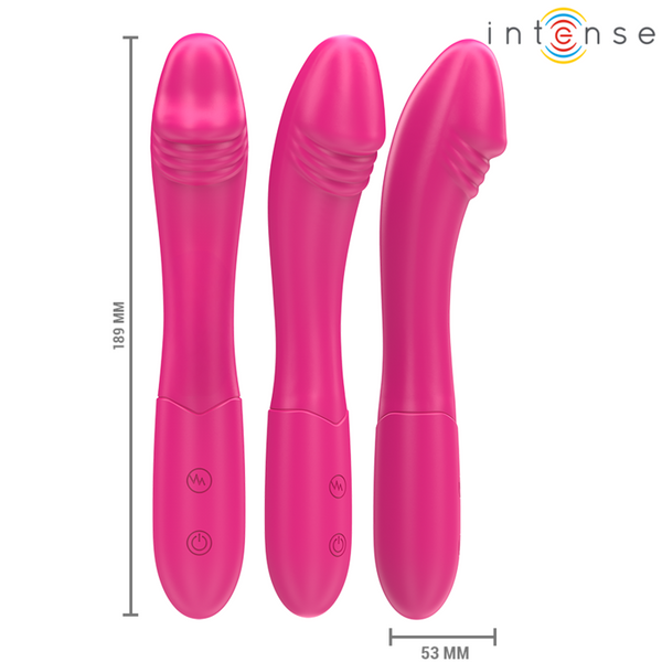 Belinda vibrador 19 cm flexible 10 vibraciones rosa