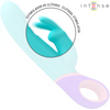 Mónica vibrador rabbit con estimulador rotatorio del Punto G azul