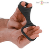 Intense theo anillo doble para pene silicona negro modelo 3