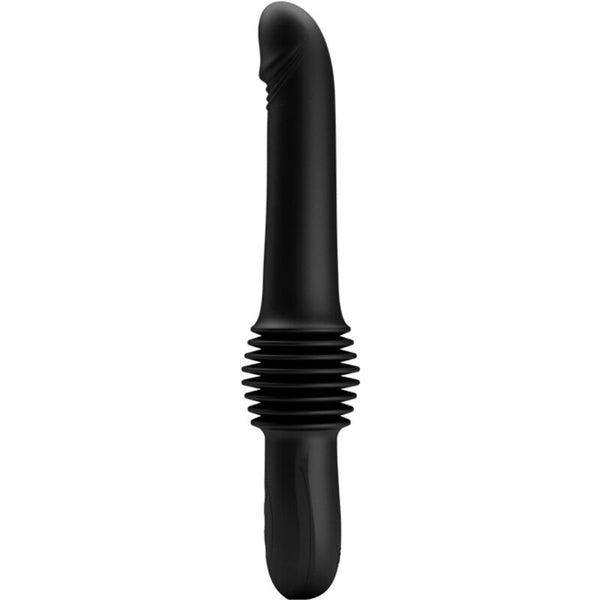 Pazuzu vibrador 3 modos de empuje negro