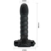 Alexander vibrador de dedo 10 vibraciones negro