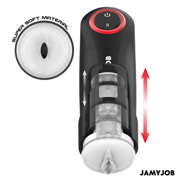 Jamyjob gravity masturbador vagina automático 5 modos de empuje y efecto sonido