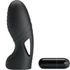 Alan vibrador de dedo silicona negro