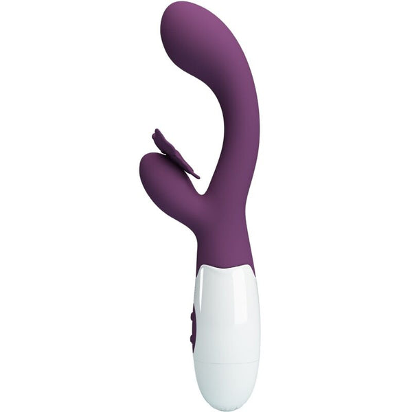Butterfly kiss vibrador rabbit y estimulador Punto G morado