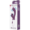 Butterfly kiss vibrador rabbit y estimulador Punto G morado