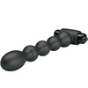 Pretty lynn plug anal silicona 10 vibraciones negro