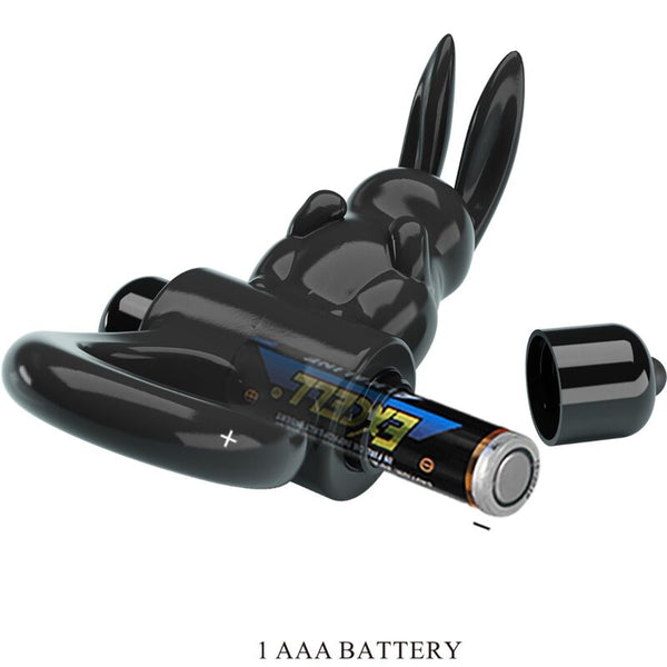 Exciting ring anillo vibrador rabbit 10 vibraciones negro