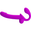 Kelpie estimulador arnés doble morado