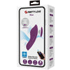 Pretty mane masajeador lay on clítoris 10 vibraciones control remoto morado