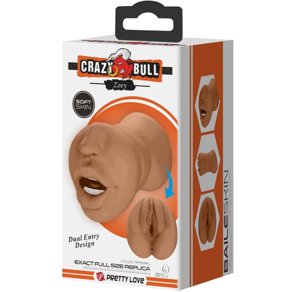 Crazy zoey masturbador doble boca y vagina natural