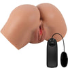 Hailey trasero vibrador con vagina y ano realístico control remoto