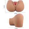 Mila trasero vibrador con vagina y ano realístico control remoto