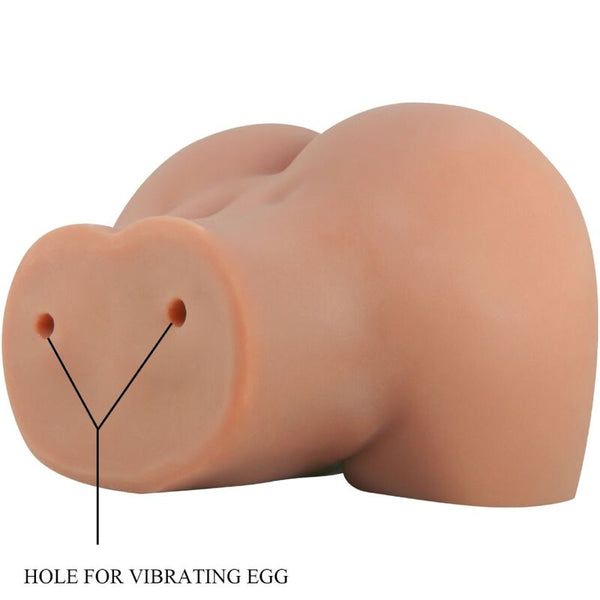 Mila trasero vibrador con vagina y ano realístico control remoto