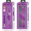 Vibrador y estimulador multifunción 4 en 1 morado