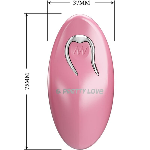 Pretty cailey pinzas para pezones 10 vibraciones control remoto rosa