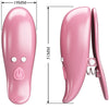 Pretty cailey pinzas para pezones 10 vibraciones control remoto rosa