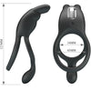 Seth doble anillo vibrador rabbit 7 vibraciones negro