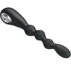 Federer vibrador anal 12 vibraciones negro