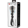 Federer vibrador anal 12 vibraciones negro