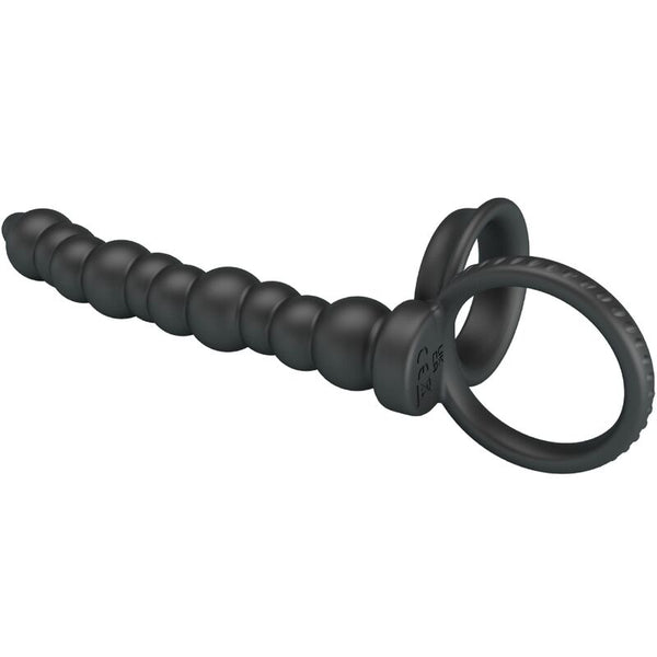 Pretty dillion anillo pene para donle penetación negro
