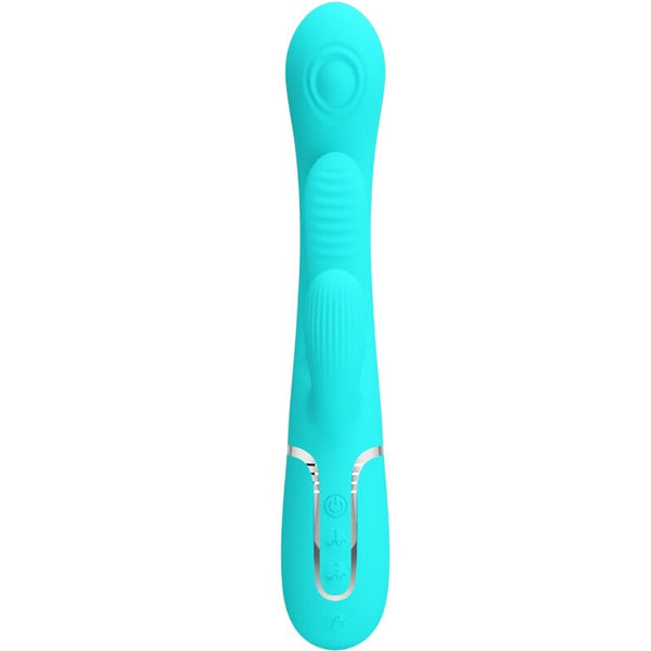 Shania triple vibrador rabbit multifunción 3 en 1