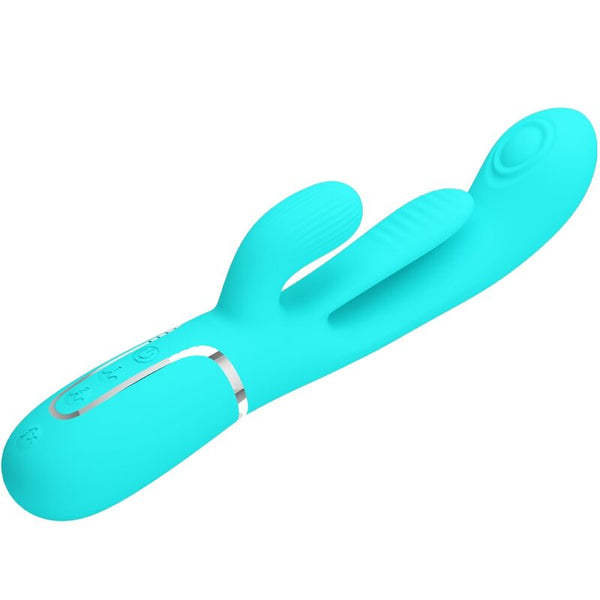 Shania triple vibrador rabbit multifunción 3 en 1