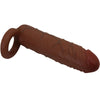 Pretty kaile funda para pene con extensión de 2.5 cm mulato
